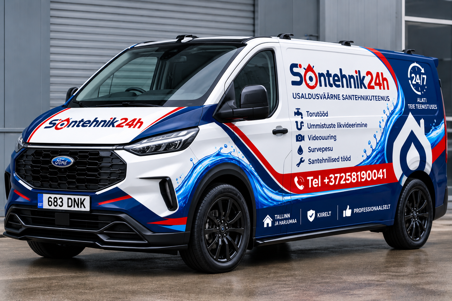 Santehnik24h teenindusauto